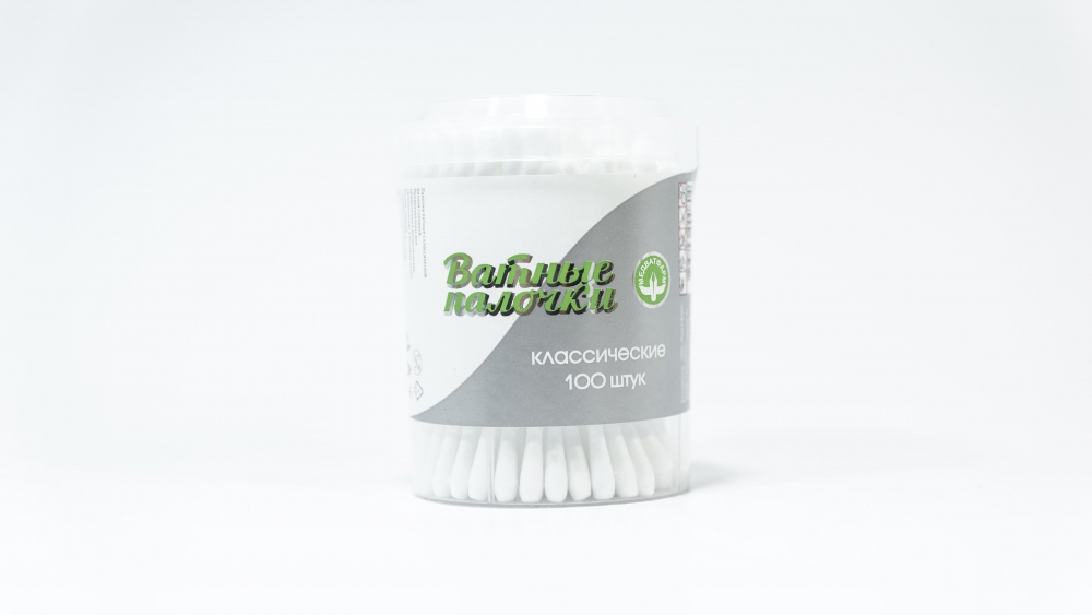 Ватные палочки медицинские классические 100 шт