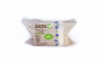 Вата хирургическая нестерильная льняная в рулонах 100 г 