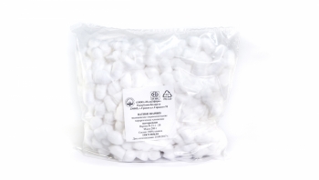 Ватные шарики медицинские нестерильные 200 г. 